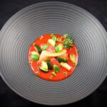 Biochef Bio-gastronomy Experte Istvan Varga präsentiert Letscho.